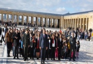 Öğrenciler Anıtkabir’i ziyaret etti
