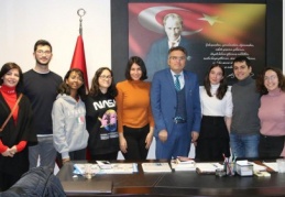 Öğrenciler, "Anlaş- Kaynaş -Paylaş" projesini tanıttı