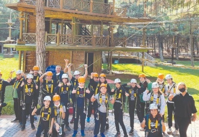 Öğrenciler doğal yaşamın keyfini çıkardı