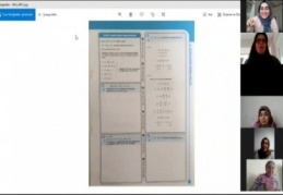 Öğrenciler internet programı ile canlı yayında eğitim görmeye devam ediyor