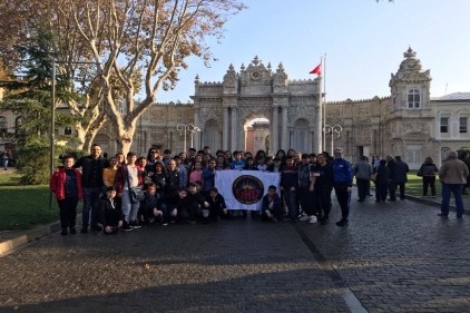 Öğrenciler İstanbul&#8217;da