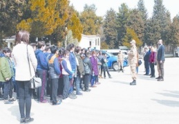 Öğrenciler, jandarmanın görevlerine ilişkin bilgi aldı