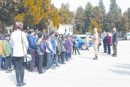 Öğrenciler, jandarmanın görevlerine ilişkin bilgi aldı