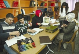 Öğrenciler kütüphane standardı çalışmasına katıldı