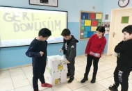 Öğrenciler, sıfır atık projesine destek veriyor