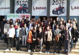 Öğrenciler, Tarım Teknolojileri ve Hayvancılık Fuarı’na katıldı