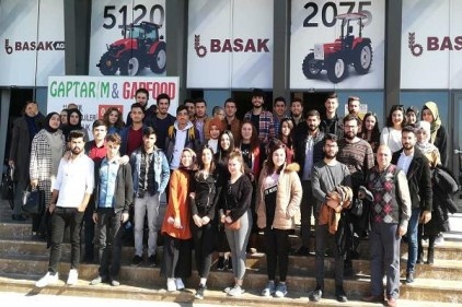 Öğrenciler, Tarım Teknolojileri ve Hayvancılık Fuarı&#8217;na katıldı