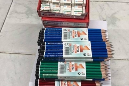 Öğrenciler yeni döneme yeni kalemlerle başlamayı tercih ediyor