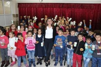 Öğrencilere, sağlıklı beslenmenin önemi anlatıldı