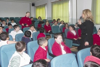 Öğrencilere verem hastalığı anlatıldı