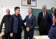 Öğrencilerimize kitap alışkanlığı kazandırmak için çok çalıştık