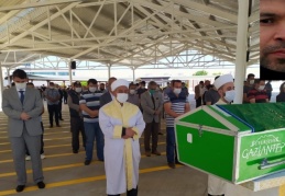 Öğretmen Murat Kargın, son yolculuğuna uğurlandı