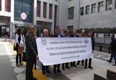Öğretmenlerin sendikal hakkı ihlal ediliyor