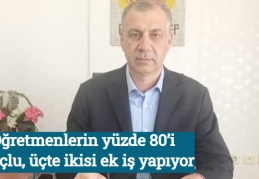 Öğretmenlerin yüzde 80’i borçlu, üçte ikisi ek iş yapıyor