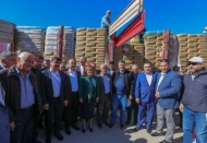 Oğuzeli çiftçisi de tohuma kavuştu