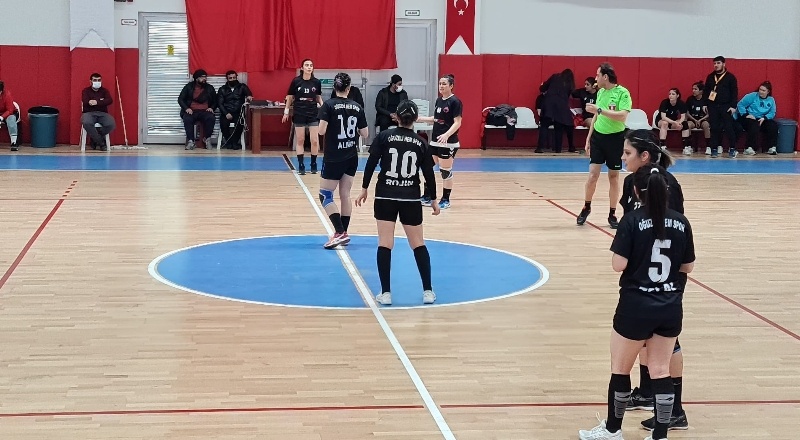 Oğuzeli Halk Eğitim Spor, Mardin Kızıltepe Spor Lisesi Spor Kulübü’nü yendi