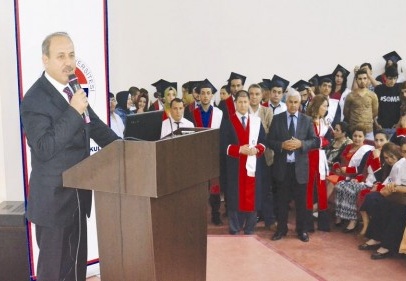 Oğuzeli Meslek Yüksekokulu’nda mezuniyet coşkusu yaşandı