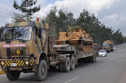 Oğuzeli ve Karkamış sınır birliklerine askeri sevkıyat 