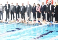 Oğuzeli Yüzme Havuzu açıldı