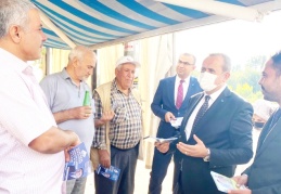 Oğuzeli’nde esnaf dertli, vatandaş dertli, çiftçimiz dertli