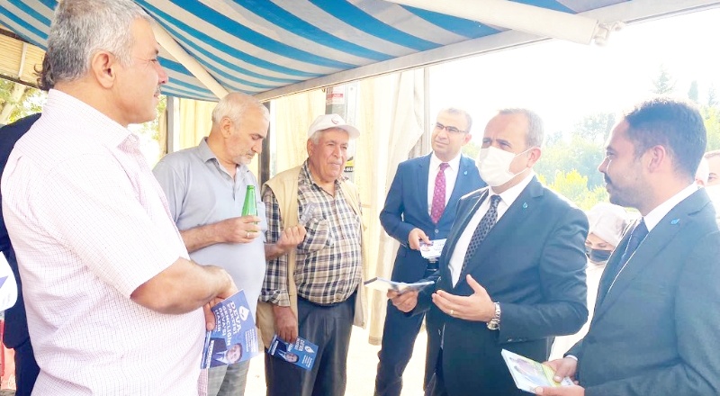 Oğuzeli’nde esnaf dertli, vatandaş dertli, çiftçimiz dertli