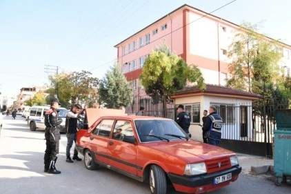 Okul çevreleri denetlendi