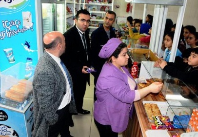 Okul kantinleri modern hale getiriliyor