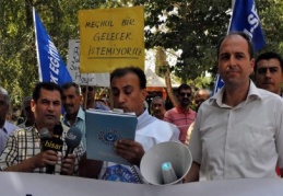 Okul müdürülerine yapılan haksız puanlamaya protesto