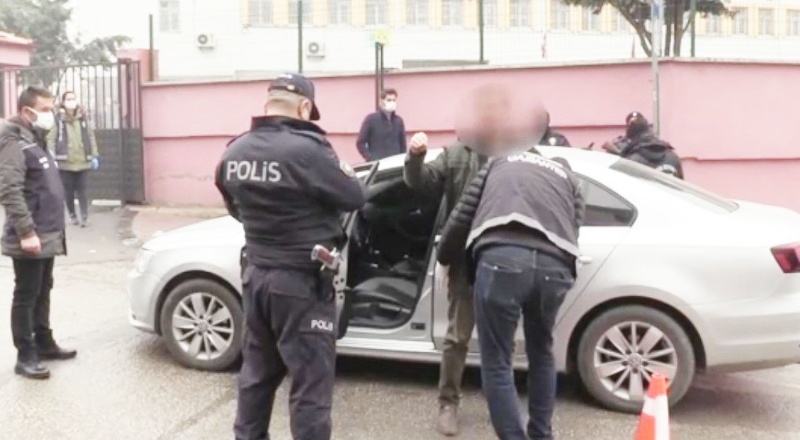 Okul önlerinde denetim yapılıyor