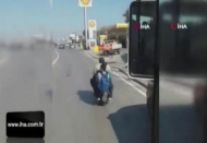 Okul servisi gibi motosiklet