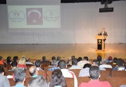 Okul sporları açılış toplantısı yapıldı