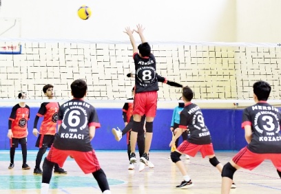 Okul sporları voleybol yarı final müsabakaları başladı