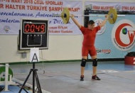 Okul Sporları Yıldızlar Türkiye Halter Şampiyonası sona erdi