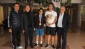 Okullar arası Gençler Tenis yarışmalarında şampiyon oldu 