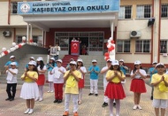 Okullarda 23 Nisan coşkusu yaşandı