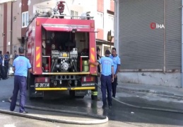 Okuma evinde yangın 