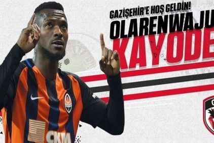 Olarenwaju Kayode Gazişehir Gaziantep&#8217;te