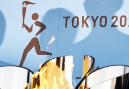 Olimpiyat meşalesi yakılıyor