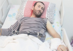 Ölümden dönen inşaat işçisine 'dava açma' tehdidi