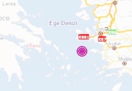 On İki Adalar açıklarında 5.3 büyüklüğünde deprem