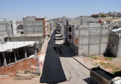 Onatkutlar Mahallesi’nde sıfır asfalt çalışması