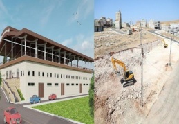 Onatkutlar Mahallesi’ne uzay çatılı pazar
