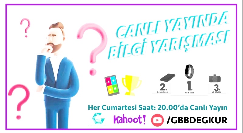Online bilgi yarışması düzenlenecek