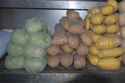 Operasyonda 20 kilo esrar ele geçirildi