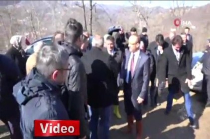 Ordu&#039;da heyelan: Fındık bahçeleri büyük zarar gördü