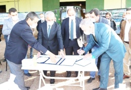 Orijinal tohum ekimi yapılması için 8 çiftçi ile protokol imzalandı