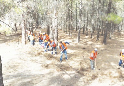 Ormanlık alanlarda tedbirler arttırıldı