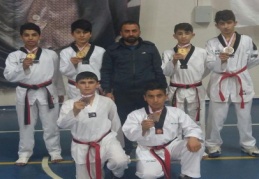 Ortaokullar arası il seçmesinde madalyaya doymadılar