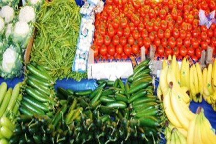 Örtü altında 6 milyon 170 bin 827 ton sebze ve meyve üretiliyor