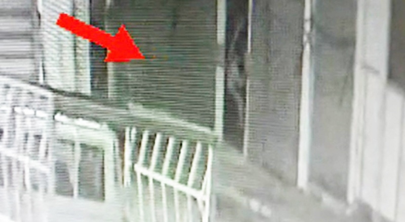 Örümcek adam gibi tırmanan hırsız yakalandı